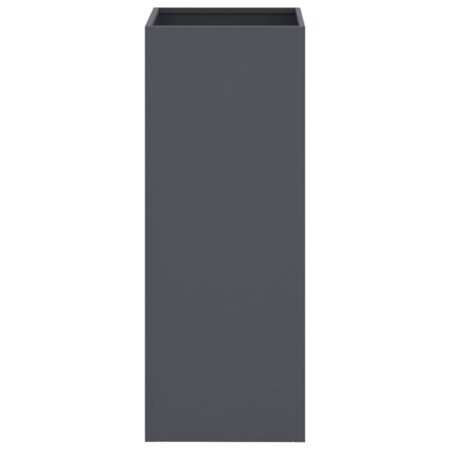 Raised Garden Bed Grow Box Pot Planter Cold Rolled Steel Anthracite 32x29x75cm - Image 3