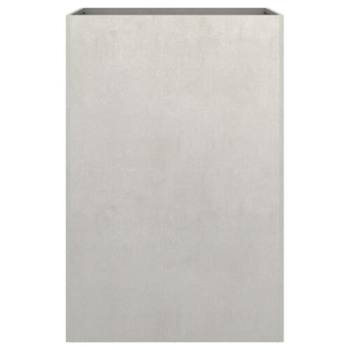 Raised Garden Bed Grow Box Pot Planter Stainless Steel Silver 52x48x75cm - Image 6