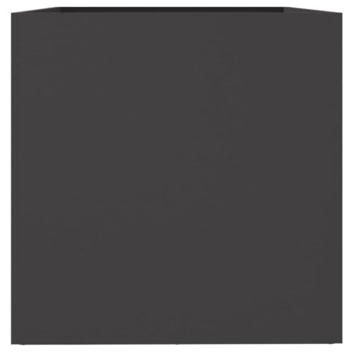 Raised Garden Bed Grow Box Pot Planter Cold Rolled Steel Black 62x40x39cm - Image 6