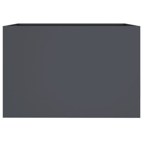 Raised Garden Bed Grow Box Pot Planter Cold Rolled Steel Anthracite 62x47x46cm - Image 5