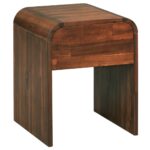 Nightstand 41.5x42x52cm Solid Acacia Wood