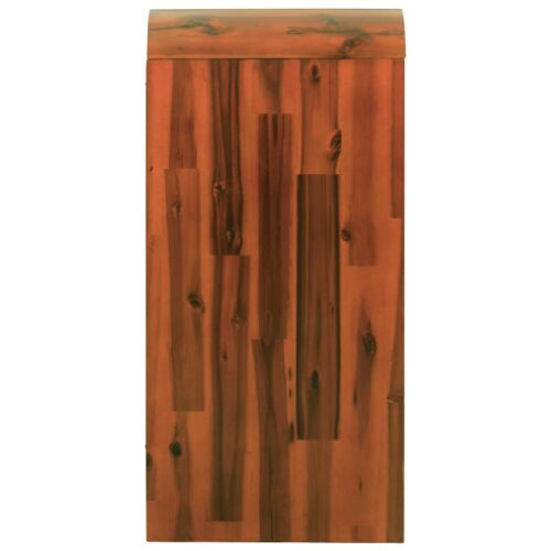 Chest of Drawers Solid Acacia Wood 90x37x75cm - Image 4