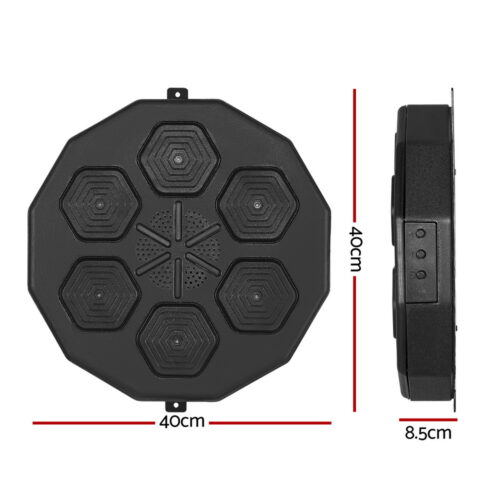 Everfit Music Boxing Machine Bluetooth Target Punching USB Chargeable Home Gym - Image 3