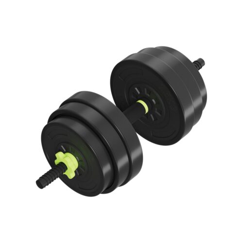 Everfit 25kg Adjustable Dumbbells Set Kettle Bell Weight Plates Barbells Gym - Image 4