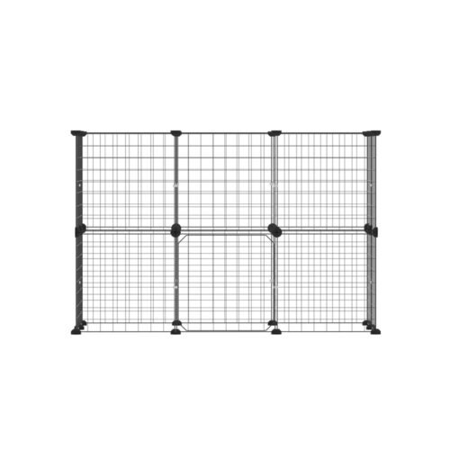 i.Pet Pet Dog Playpen Enclosure Cage 20 Panel Puppy Fence Play Pen Foldable Metal - Image 3