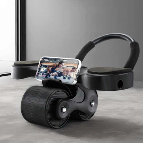 Everfit Ab Roller Automatic Rebound Abdominal Exercise Wheel Home Gym Workout - Image 7