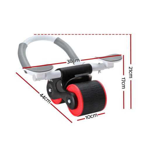 Everfit Ab Roller Automatic Rebound Abdominal Wheel with Knee Pad Home Gym Sport - Image 2