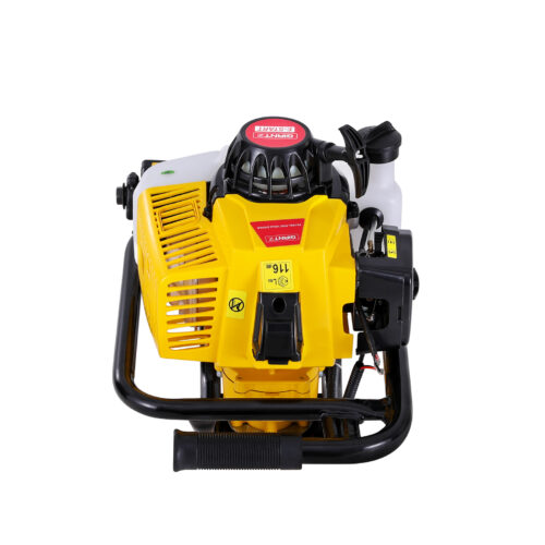 Giantz 82CC Post Hole Digger Motor Only Petrol Engine Yellow - Image 4