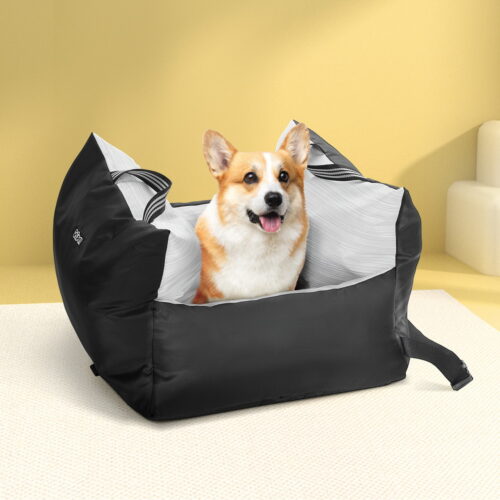 i.Pet Dog Car Seat Booster Cover Dog Bed Portable Waterproof Belt Non Slip - Image 7