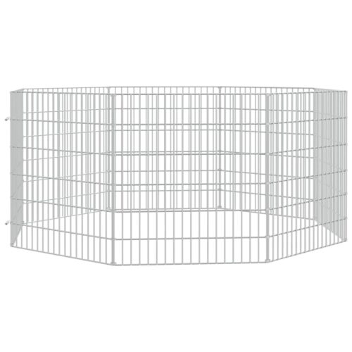 Free Range Animal Enclosure 8-Panel 54x60cm Galvanised Iron - Image 3