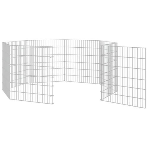 Free Range Animal Enclosure 8-Panel 54x60cm Galvanised Iron - Image 5