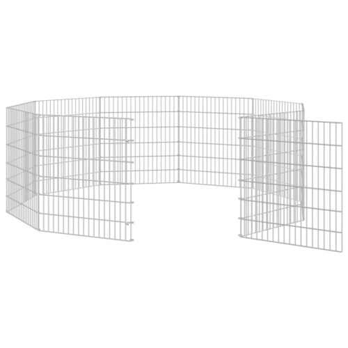 Free Range Animal Enclosure 10-Panel 54x60cm Galvanised Iron - Image 5