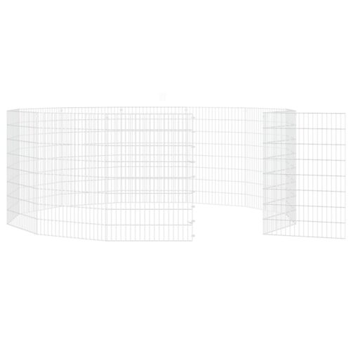 Free Range Animal Enclosure 12-Panel 54x80cm Galvanised Iron - Image 5