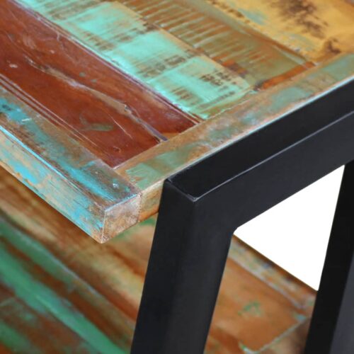 Sideboard 3 Shelves Solid Reclaimed Wood - Image 7