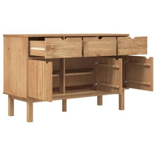 Sideboard OTTA 114x43x73.5cm Solid Wood Pine - Image 4