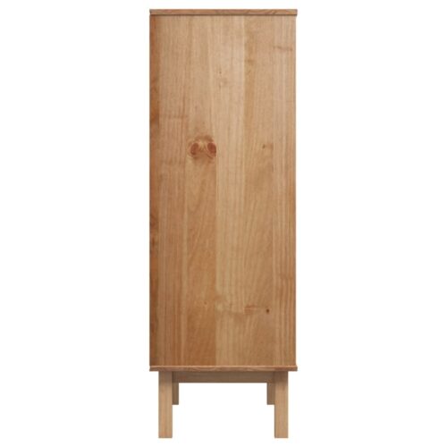 Highboard OTTA 85x43x125cm Solid Wood Pine - Image 5