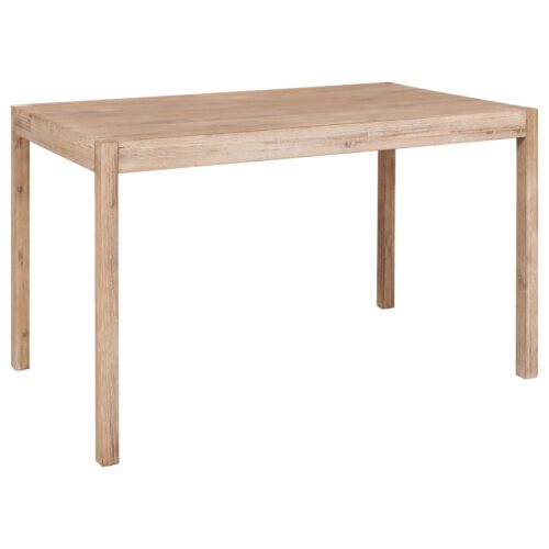 7-Piece Dining Set Solid Wood Acacia - Image 2