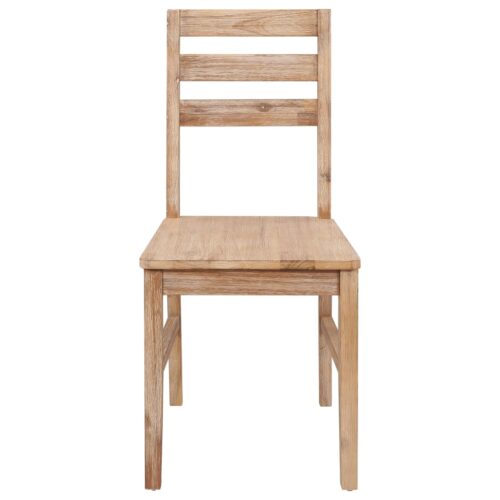 7-Piece Dining Set Solid Wood Acacia - Image 6