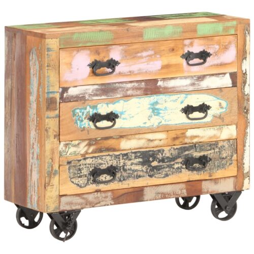 Sideboard 80x30x70cm Solid Reclaimed Wood - Image 10