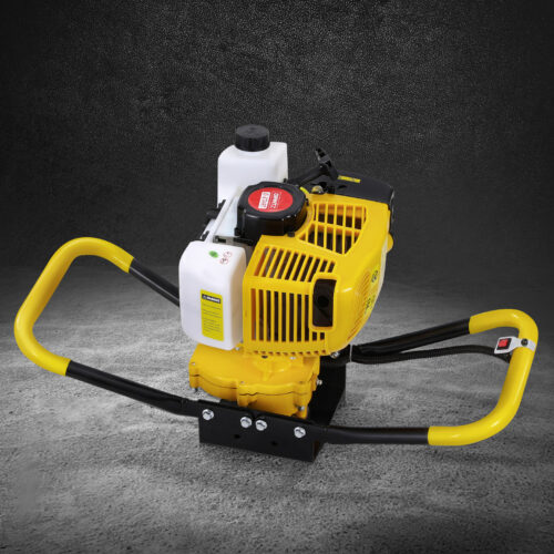 Giantz 74CC Post Hole Digger Motor Only Petrol Engine Yellow - Image 7