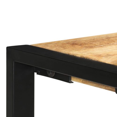 Console Table 110x35x76cm Solid Mango Wood - Image 4