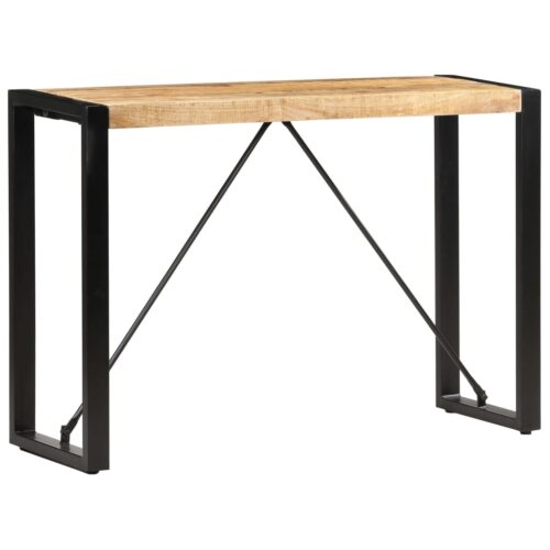 Console Table 110x35x76cm Solid Mango Wood - Image 7