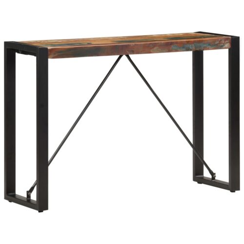 Console Table 110x35x76cm Solid Reclaimed Wood - Image 7