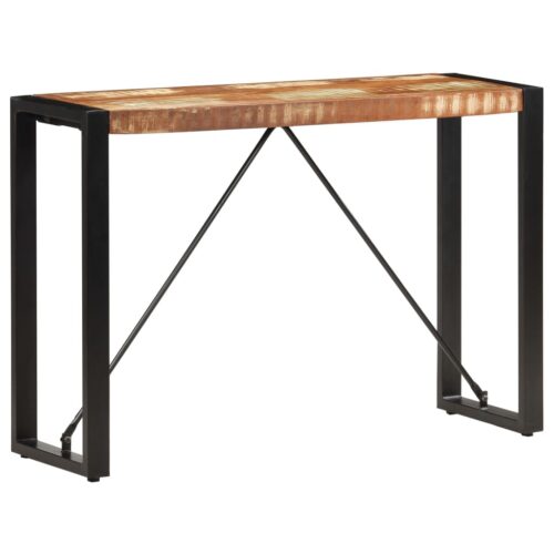 Console Table 110x35x76cm Solid Reclaimed Wood - Image 9