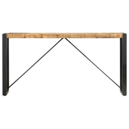 Console Table 150x35x76cm Solid Mango Wood - Image 2