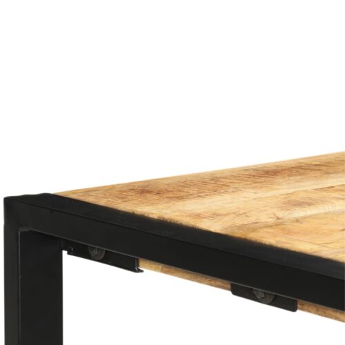 Console Table 150x35x76cm Solid Mango Wood - Image 4