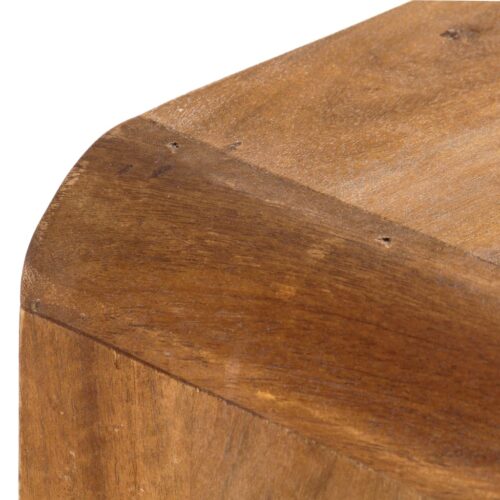 TV Cabinet 90x35x47cm Solid Mango Wood - Image 5