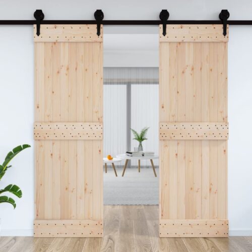 Door NARVIK 70x210cm Solid Wood Pine - Image 3