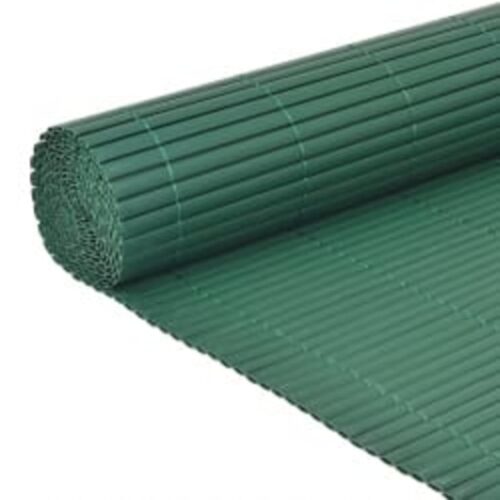 Double-Sided Garden Fence 110x500cm Green - Image 3