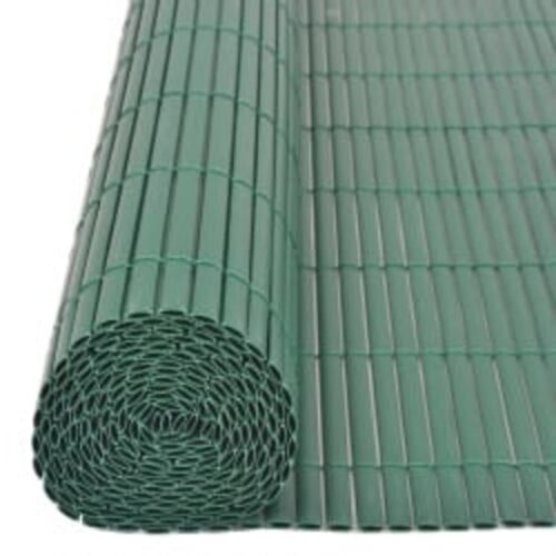 Double-Sided Garden Fence 110x500cm Green - Image 4