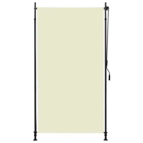 Outdoor Roller Blind 120x270cm Cream - Image 2