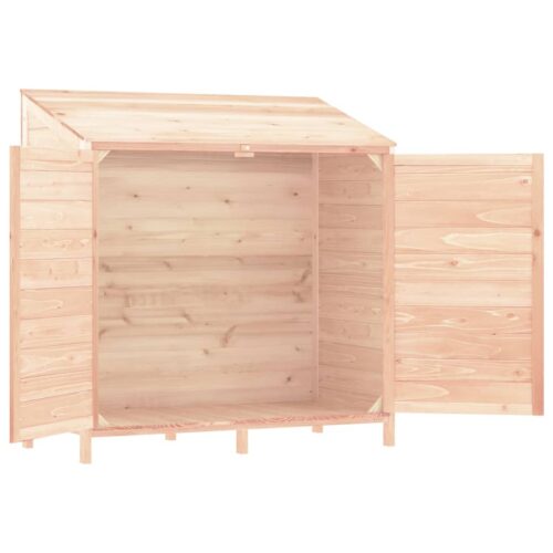 Garden Shed 102x52x112cm Solid Wood Fir - Image 4