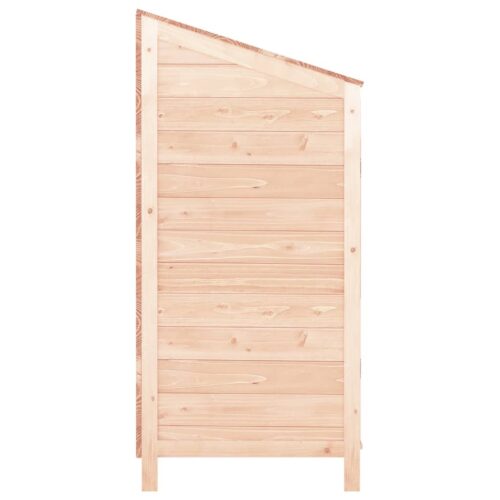 Garden Shed 102x52x112cm Solid Wood Fir - Image 5