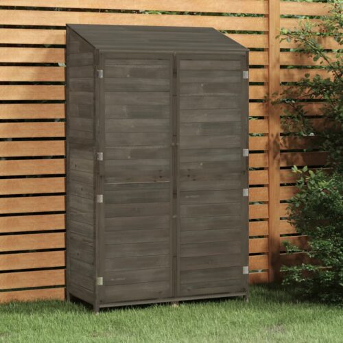 Garden Storage Cabinet Shed Outdoor Tool Workshop Wood Cupboard 102x52x174.5cm - Image 9