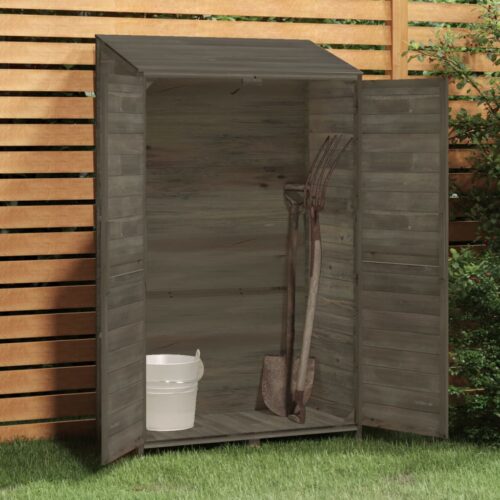 Garden Storage Cabinet Shed Outdoor Tool Workshop Wood Cupboard 102x52x174.5cm - Image 8