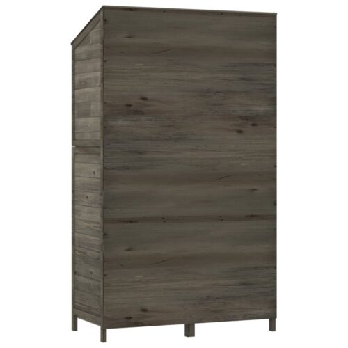 Garden Storage Cabinet Shed Outdoor Tool Workshop Wood Cupboard 102x52x174.5cm - Image 5