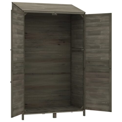 Garden Storage Cabinet Shed Outdoor Tool Workshop Wood Cupboard 102x52x174.5cm - Image 6