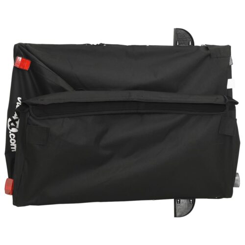 Bike Trailer Black 45 kg Iron - Image 9