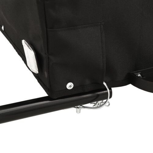 Bike Trailer Black 45 kg Iron - Image 10