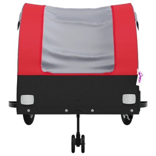 Bike Trailer Black Red 45 kg Iron - Image 6