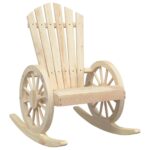 Rocking Adirondack Chair Solid Wood Fir
