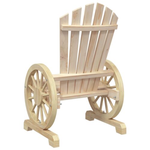 Garden Adirondack Chairs 2pcs Solid Wood Fir - Image 7