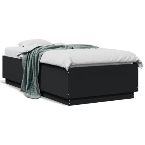 Bed Frame Black 90x190cm - Image 10