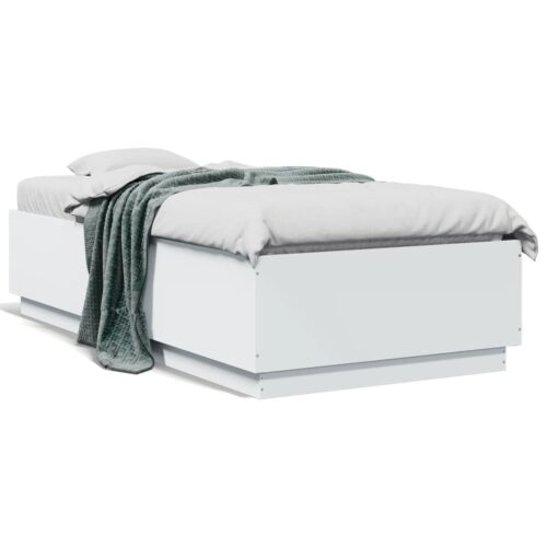 Bed Frame White 90x190cm