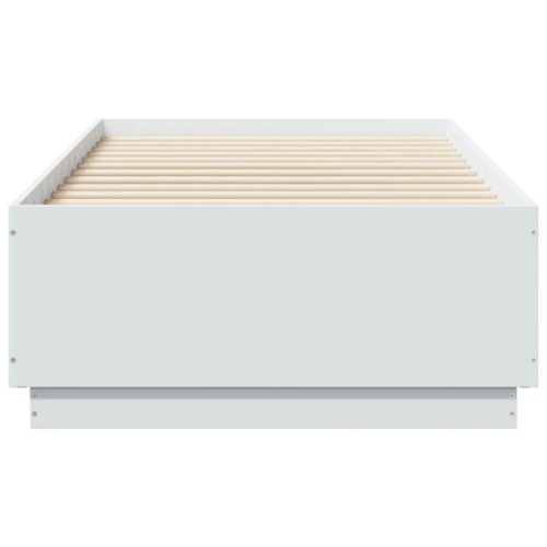 Bed Frame White 90x190cm - Image 4