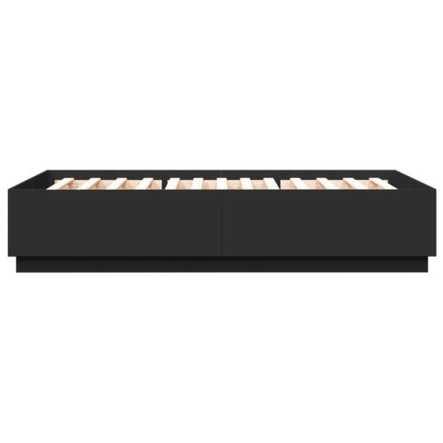 Bed Frame Black 150x200cm - Image 5